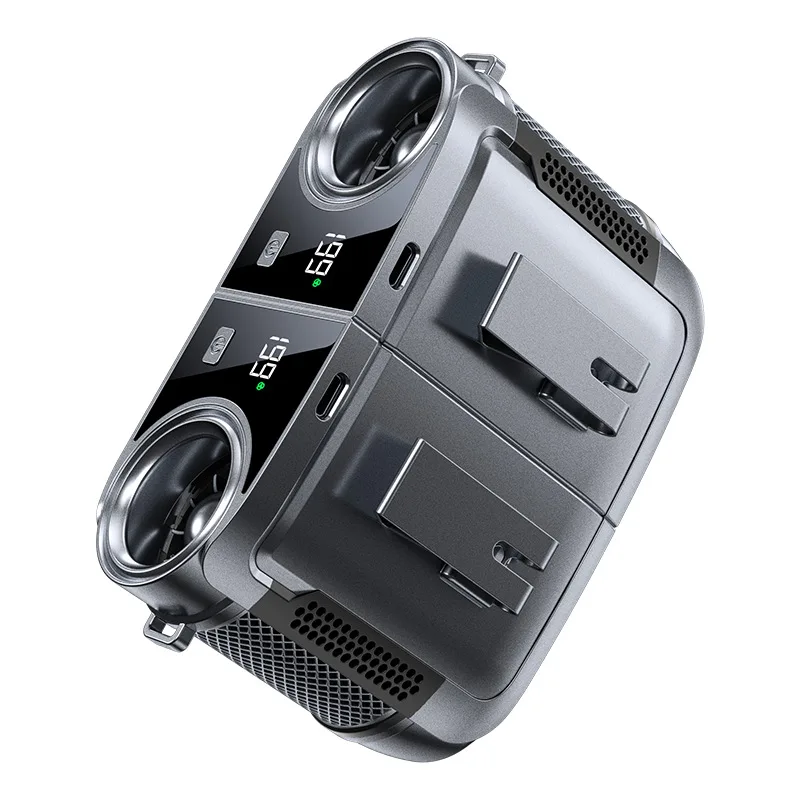 Waist fan portable small air conditioner outdoor portable belt on-site long battery life cooling and cooling artifact