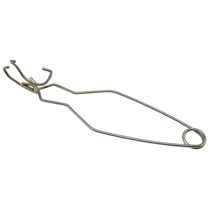 Stainless Steel Clamp for Jewelry Melting Quartz Bowl Crucible Tong Graphite Melting Dish Bowl Plier Holder Jewelry Tools