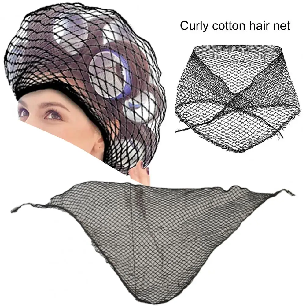 5Pcs Styling Hairnet  Practical Rollers Cotton Sleeping Hair Net  Comfortable Hair Net