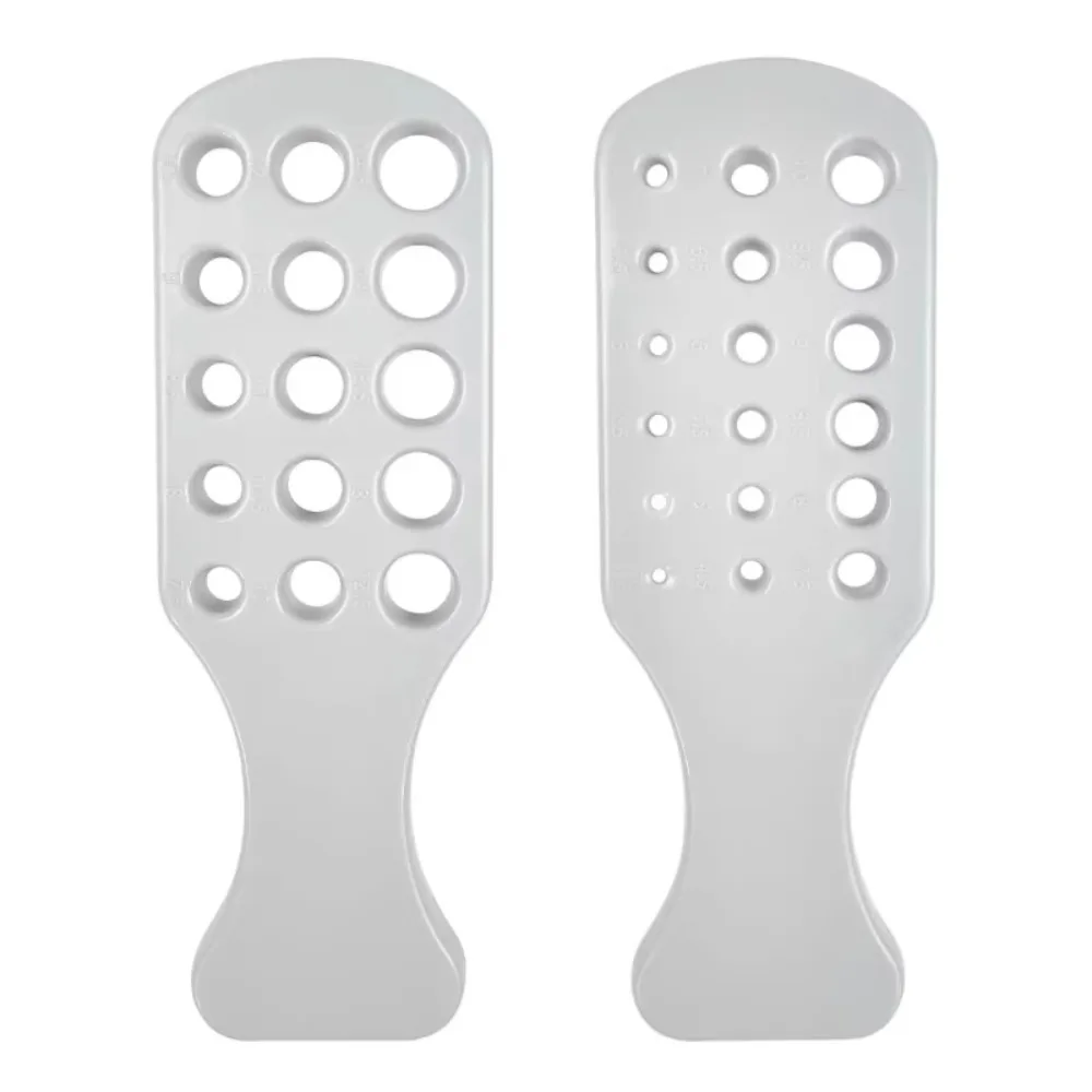 2Pcs Plastic Wire Drawplate Metal Mesh Draw Plate Jewelry Tools for Bracelet Necklace Making DIY Craft Chain Drawing