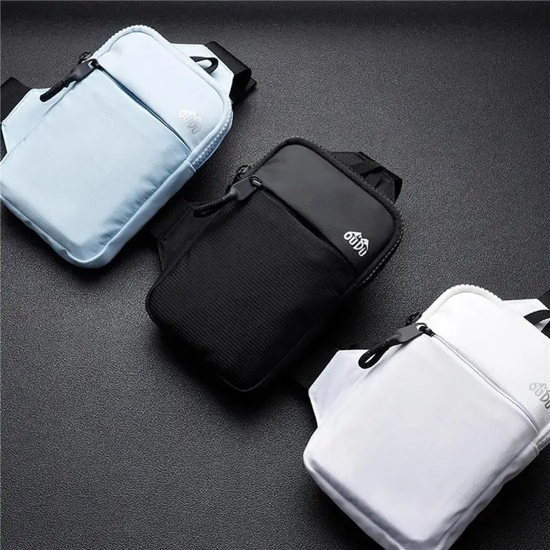 1PC New Casual Men Shoulder Chest Bag Nylon Waterproof Outdoor Sport Running Cycling Belt Travel Phone Pouch