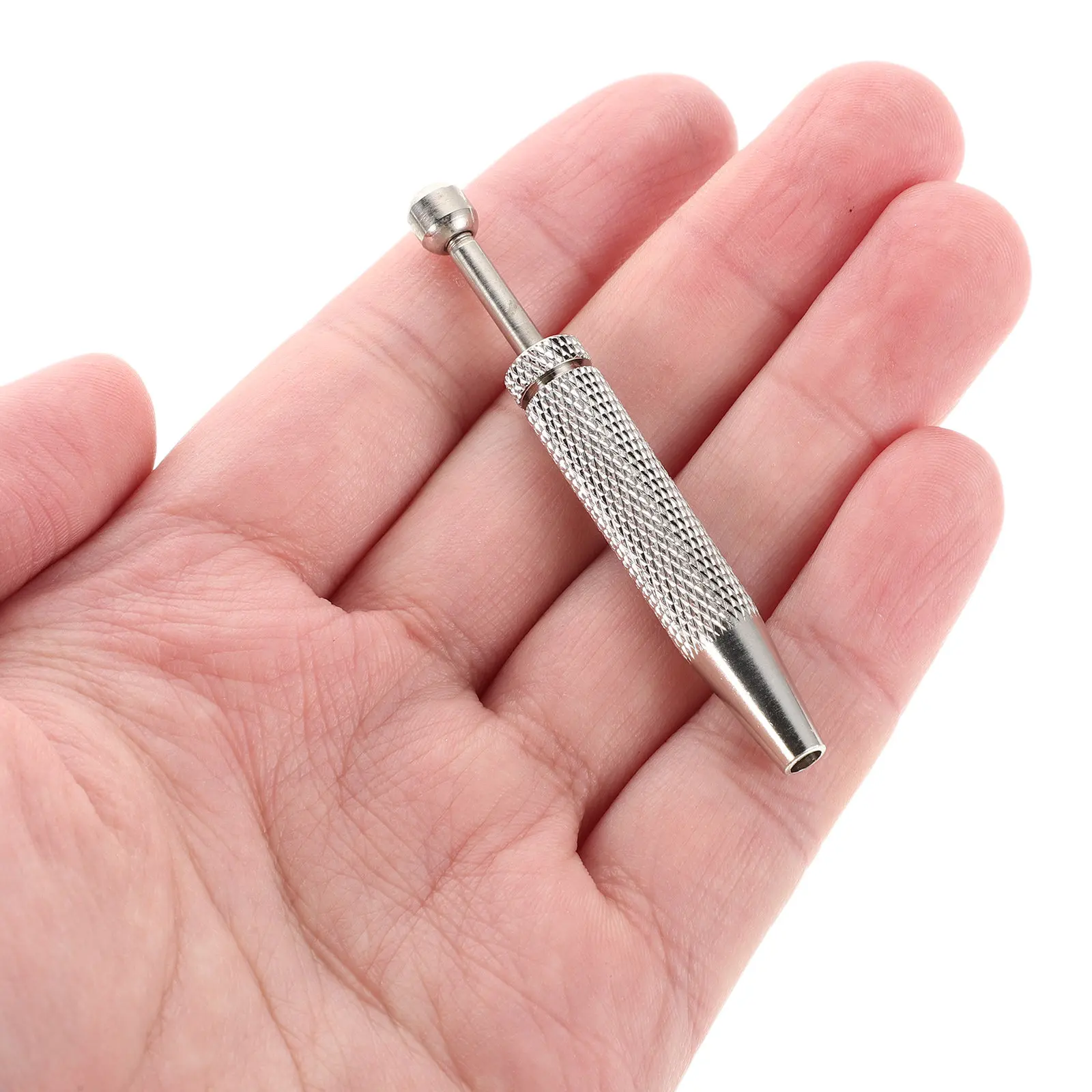 Stainless Steel 3-Prong Jewelry Grabber Tweezer for Rhinestones Balls Beads Precision Handling Professional Jewelry Making DIY