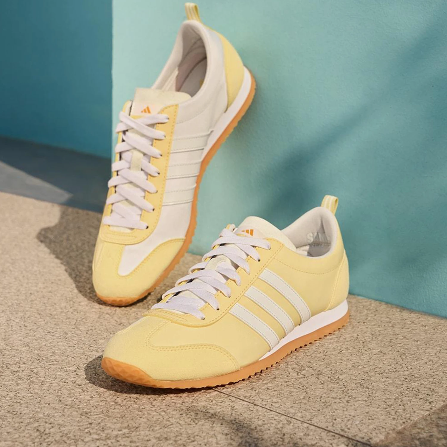 adidas Genuine VS JOG 2.0 Unisex Thin-Sole Casual Shoes JR4651