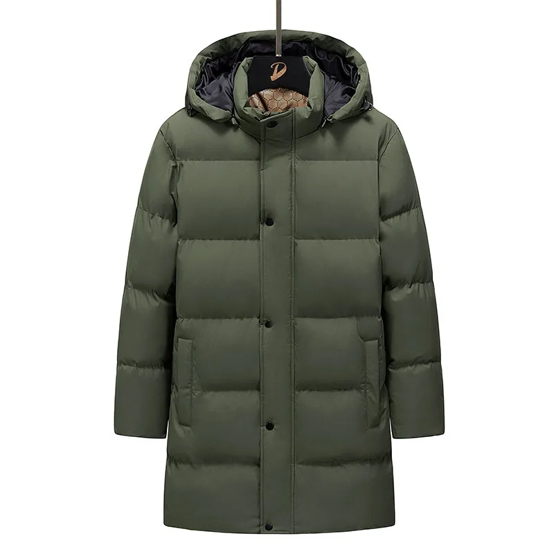 Big Size 8xl Winter Parkas Men Graphene Liner Thick Warm Jacket Casual Warm Padded Cargo Coats Male Long Windbreak Outerwear
