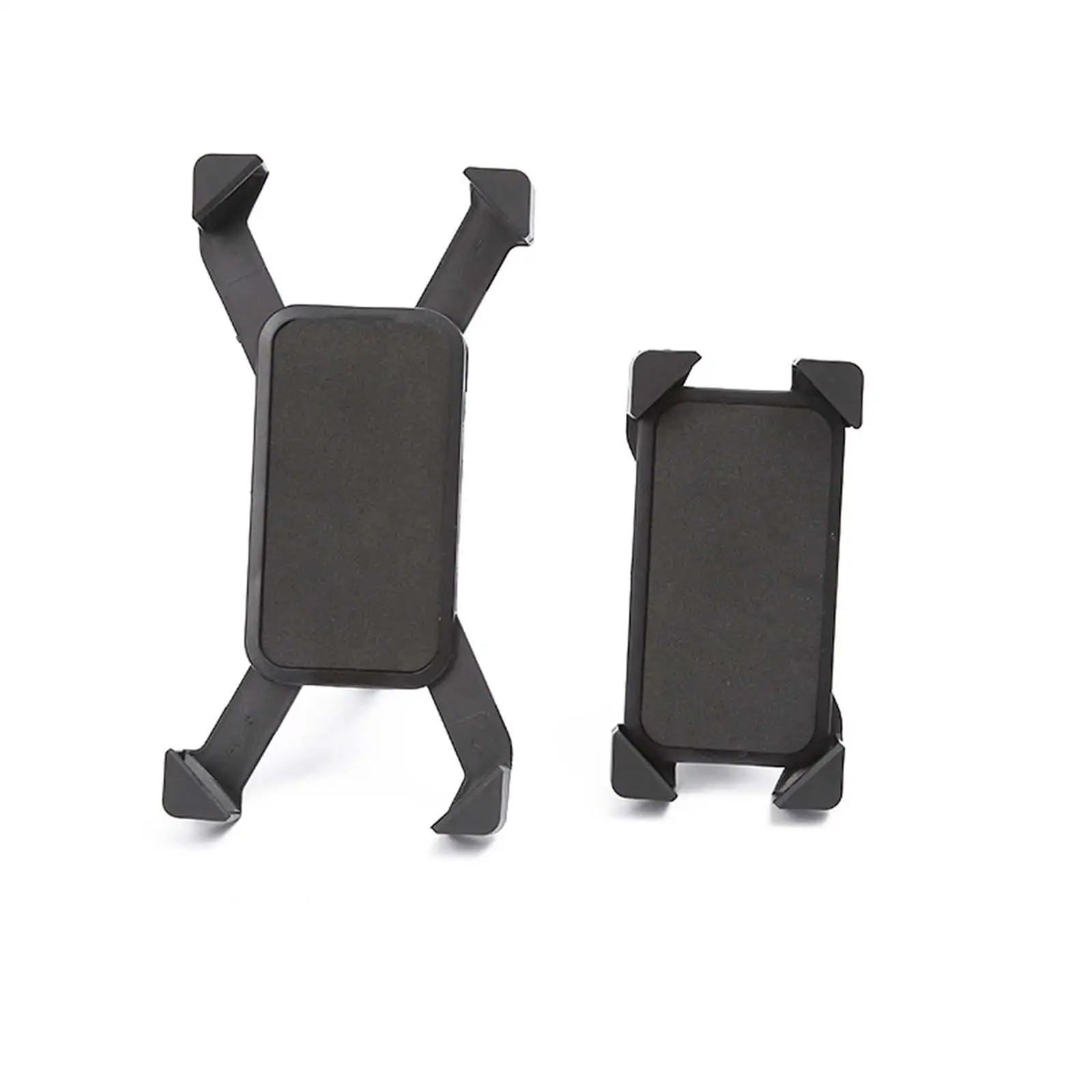 Cycle Mobile Cellphone Bracket Adjustable 360 Swivel Sturdy Plastic Handlebar Clamp for Touring MTB and Daily Bike Commutes
