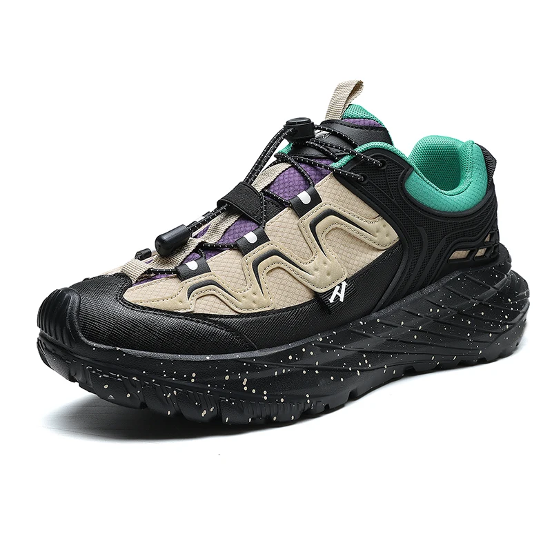 Men Outdoor Running Shoes Cushioning Luxury shoes Trainer Couple Mesh Breathable Race Non-Slip Jogging Sneakers Off-road Shoes