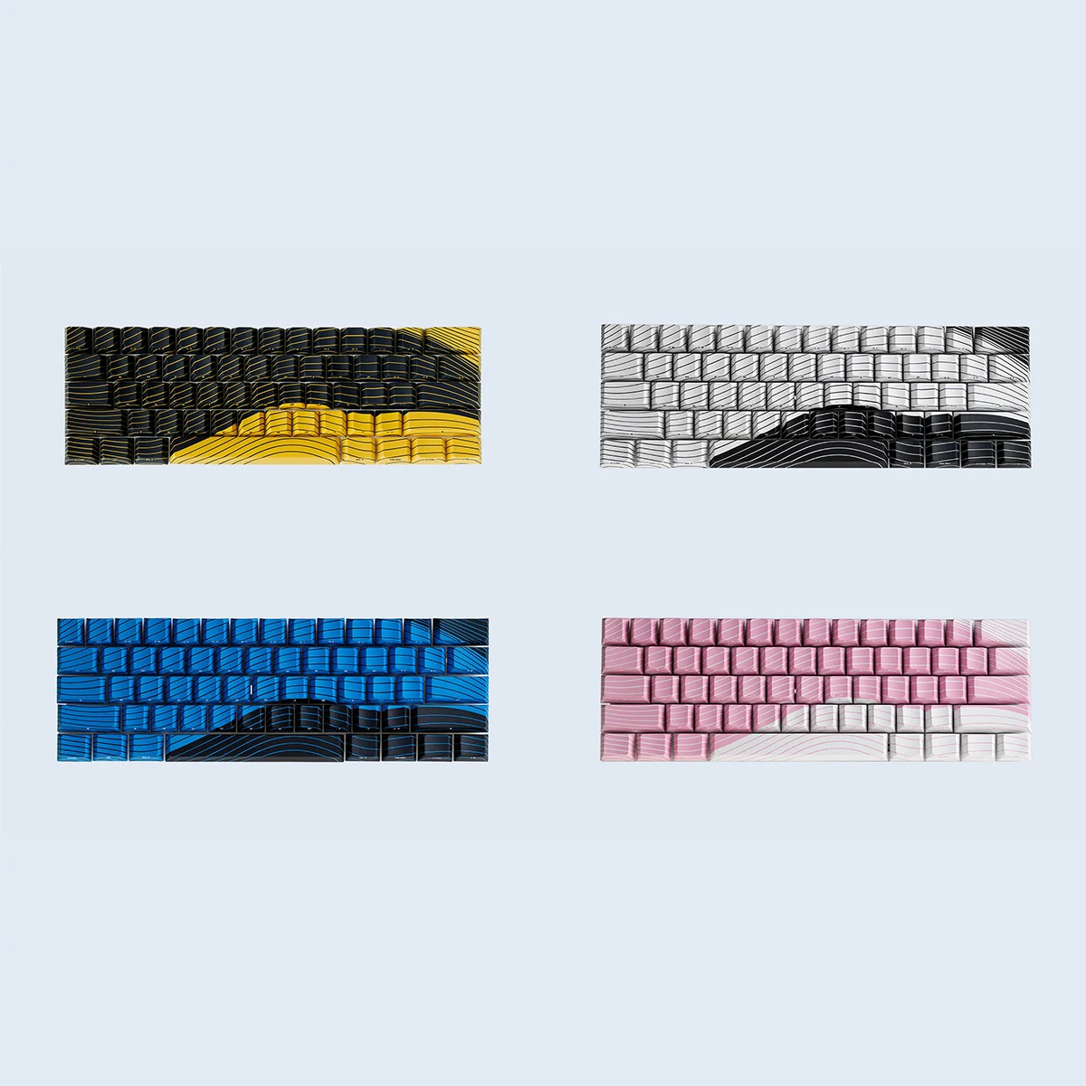 Wooting 60HE/60HE+ Official genuine PBT Wooting 5 sided Dye-sub PBT Keycap