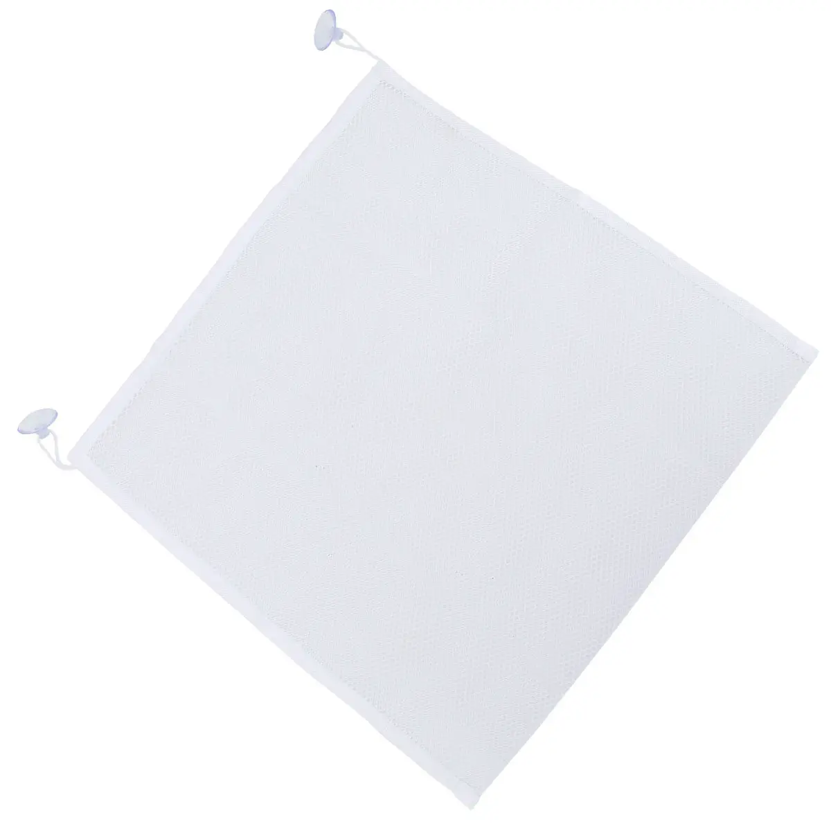 2Pcs Bath Storage Mesh Bag Hanging Pouch Multipurpose Organizer for Kids Bath Storage Kid Gadget Holder White