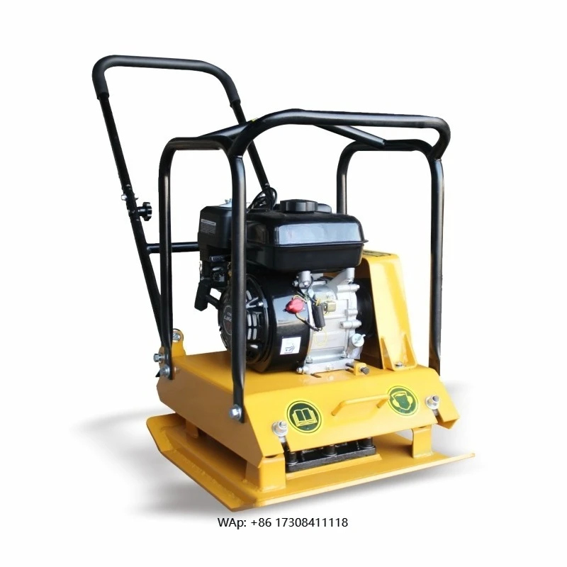 Heavy Duty Concrete Vibrator Sand Road Vibrator Plate Compactor Handheld Earth Hydraulic Plate Compactor