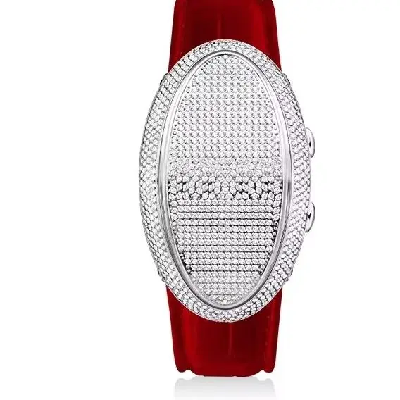 TIELBO/Tianbo, Bright Series 602 Fashion Touch Women's Leather Diamond Quartz Temperament Watch