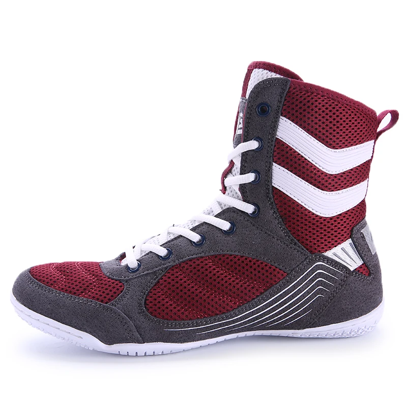 Professional Men Training Boxing Shoes Comfortable Sports Wrestling Shoes Breathable Sneakers Non-Slip Fitness Boxing Boots