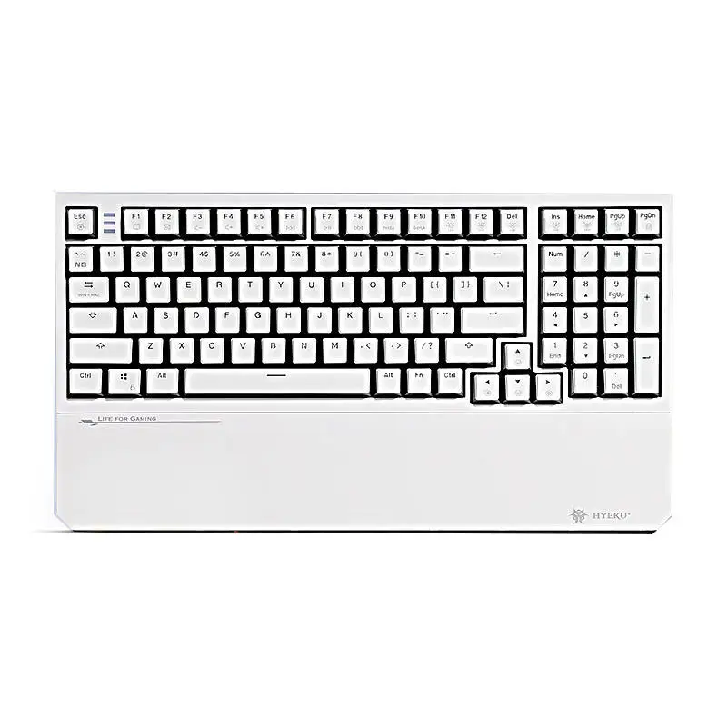 Hexgears X4 2.4G Wireless 100% Keyboard Hot Swap Yellow Red Switch RGB Backlit Russia Layout 99 Keys Gaming Keyboard Mechanical