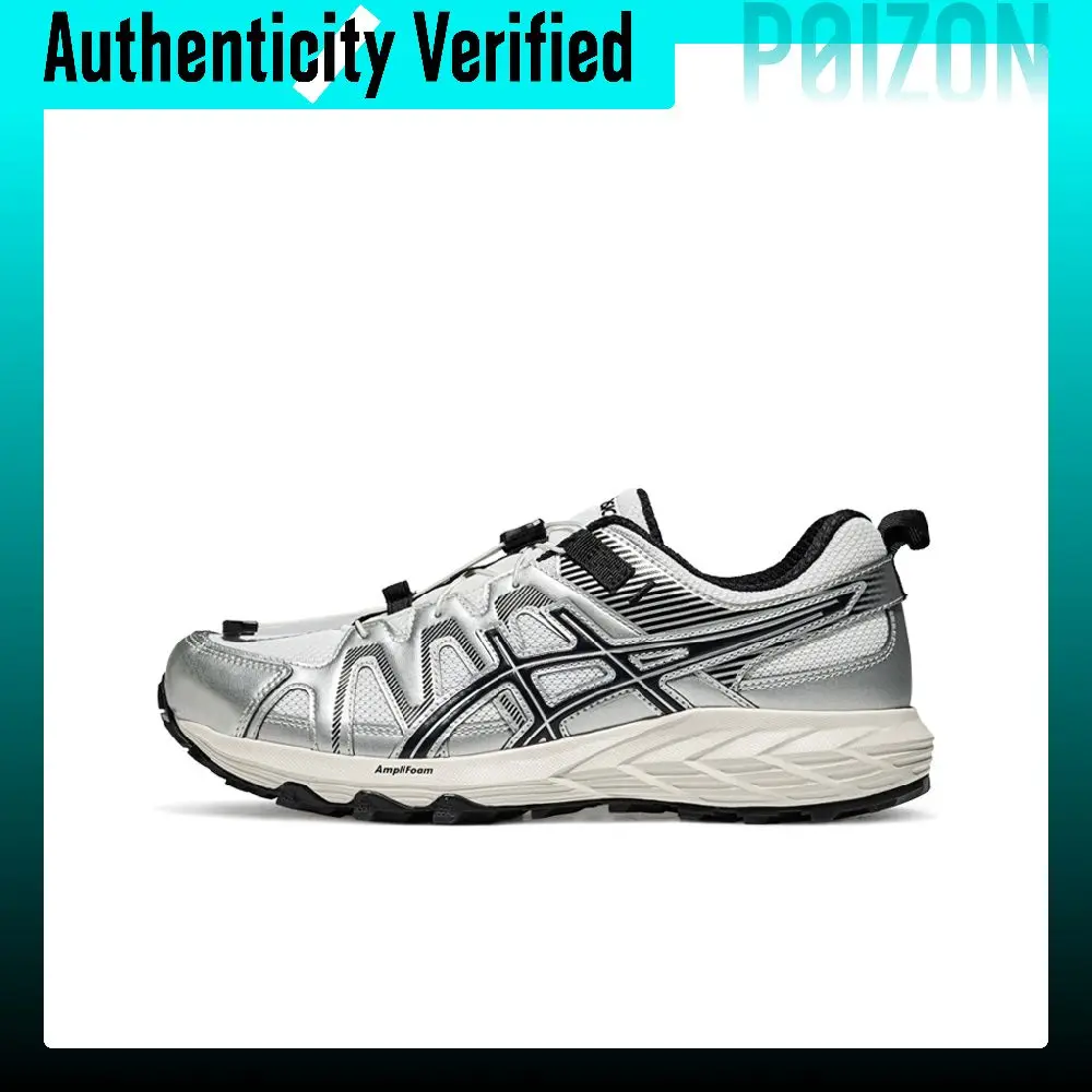 ASICS Mesh, Textile Abrasion Resistant Breathable Low top Casual Trail Running City Commuting Running Shoes Men's 1011B999-020