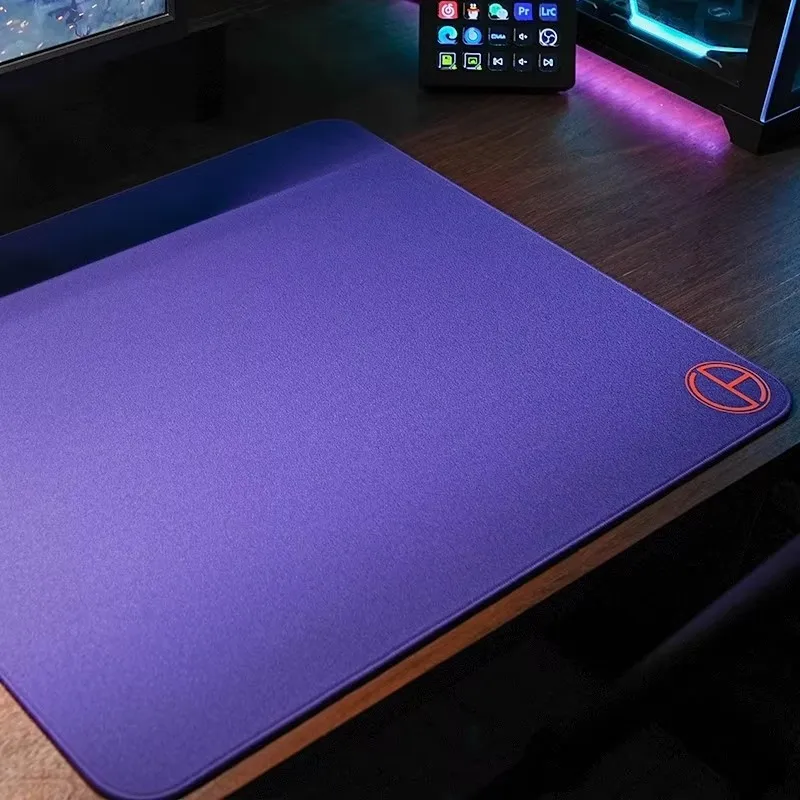 1PC Mouse Pad Pure Color High Elastic Non-slip Bottom Esports Game Mouse Pad Rough Textured Red Large Size Mouse Mat