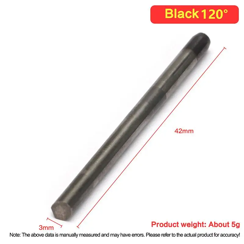 1pcs Tungsten Steel Angle Cutter Engraving Knives Jewelry Pneumatic Graver Parts Spatula Triangle Metal Blades DIY Making Tools