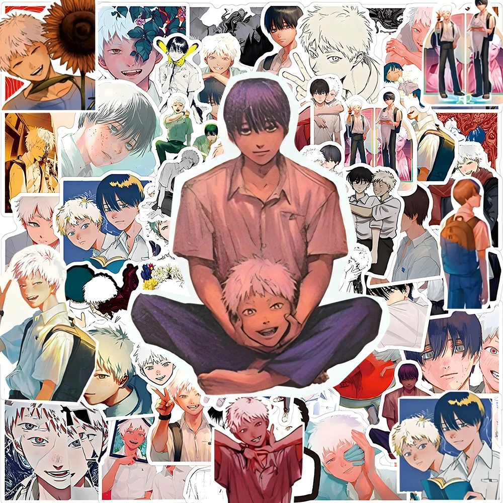 10/30/50pcs The Summer Hikaru Died Anime Cartoon Stickers Waterproof Graffiti Sticker DIY Guitar Notebook Phone Cool Sticker Toy