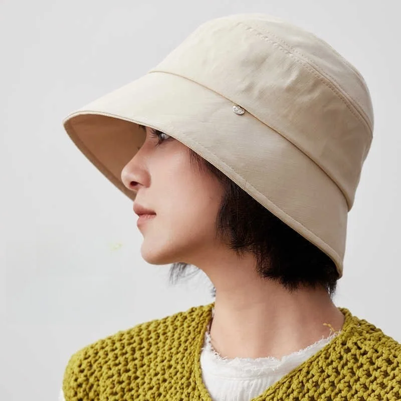 Classic cotton fisherman's hat large brim sunshade big circumference new style