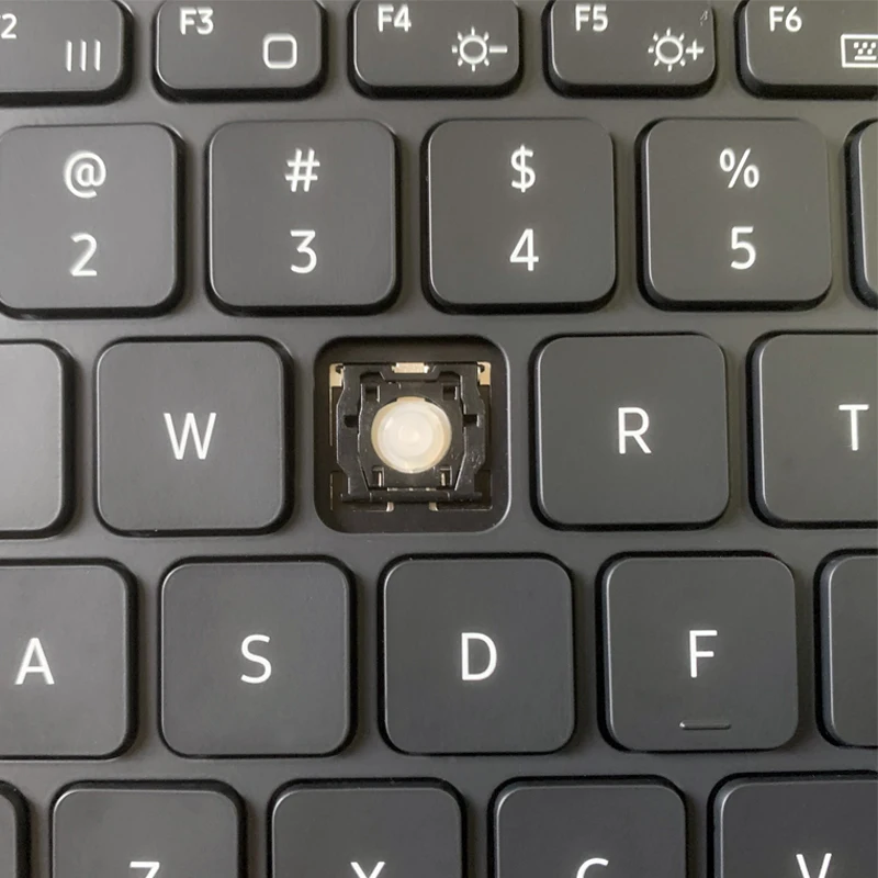 Replacement Keycap Key cap &Scissor Clip&Hinge For Samsung Galaxy Tab S7 FE  5G EF-DT730 Keys Keyboard Black English