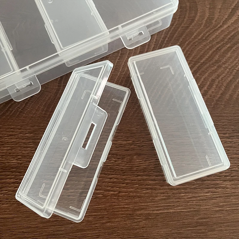 Plastic Box Set Small Boxes fit Handmade DIY Jewelry Making Findings Beads Storage Organizer Transparent Case