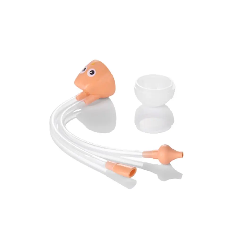Newborn  Infant Silicone Pipe Nose Cleaner Tool Nasal Aspirator Vacuum Suction