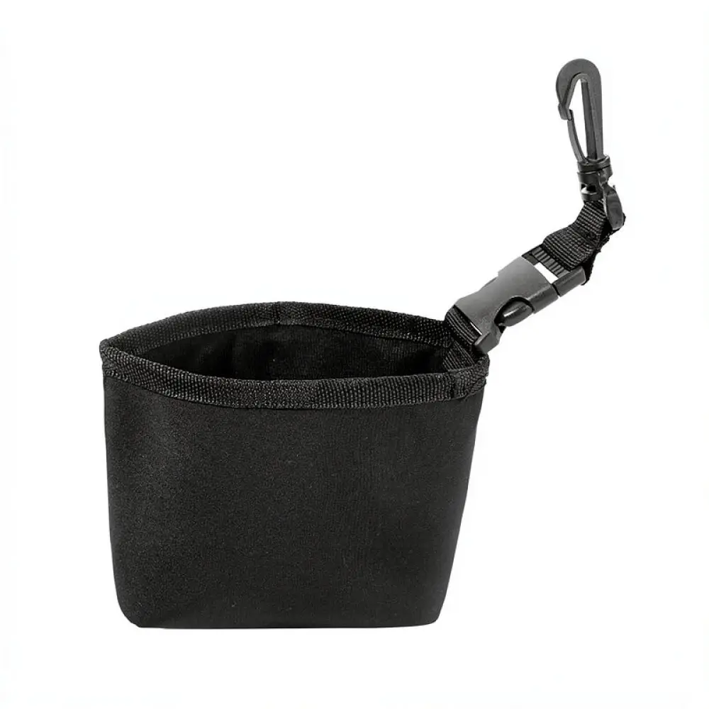 Portable Golf Ball Cleaning Bag Waterproof Pouch Golf Club Accessories For Outdoor Sports Practice Maintenance