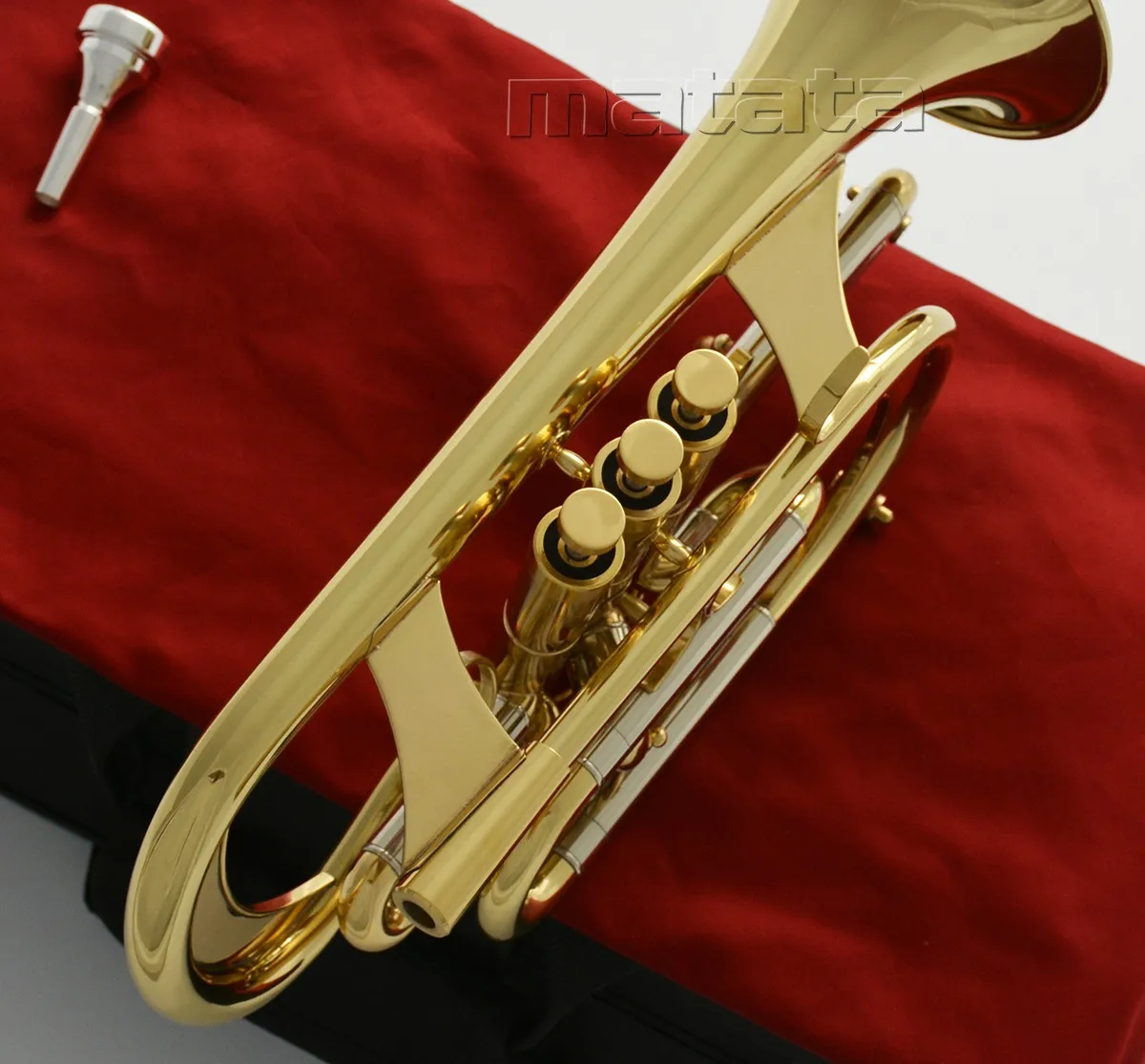 High quality Customized Heavy Cornet Trumpet Monel Valve With Case