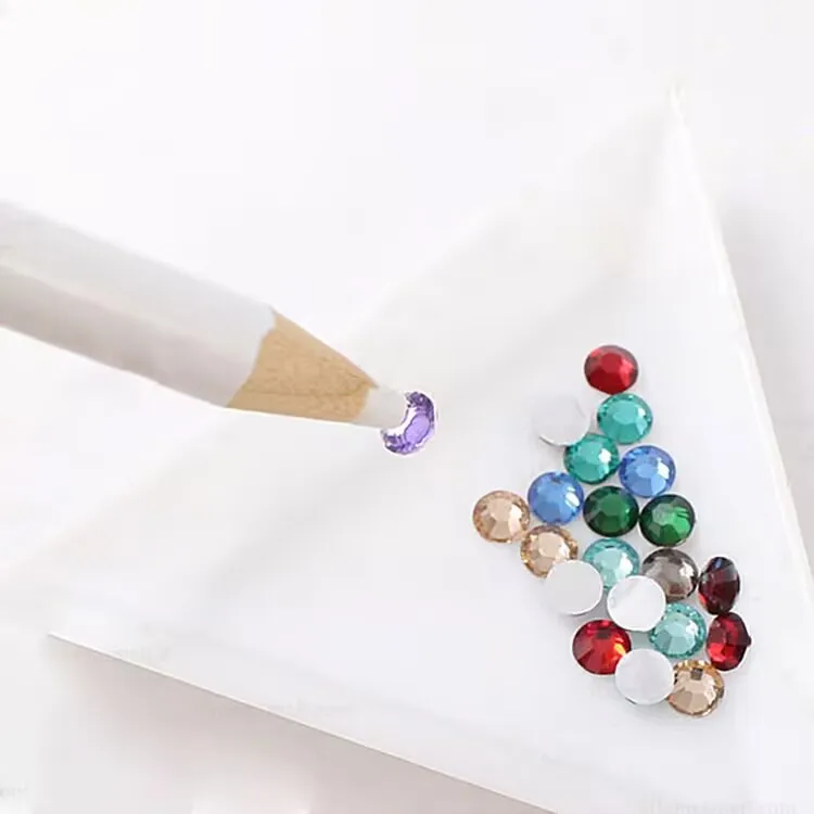 10pcs\lot Wholesale of nail tools drill pens adhesive drill pens drill pencils bead pens