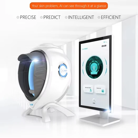 3d Skin Analysis Machine Ai Technology Facial Scanner Skin Analyzer Portable Facial Diagnostic Instrument Facial Moisture Test