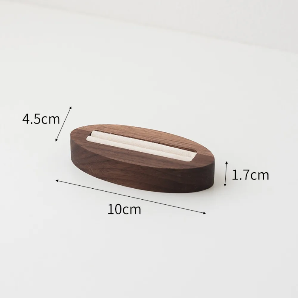 New High End Ring Earring Rack Walnut Sturdy Display Rack Photography Display Stand Photography