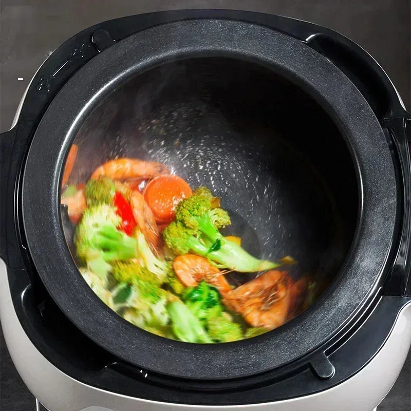 2025 2000W Intelligent Automatic Electric Wok Pot - Non-stick Multifunctional Stir Frying Cooker Machine for Household Cooking 2