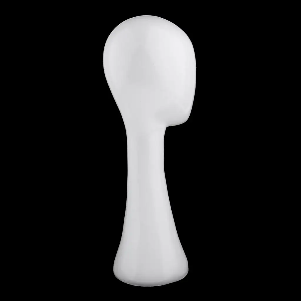 Fiberglass Manikin Head Display Stand for Wig Hat Headscarf Glasses and Headphone Showcase Organizer