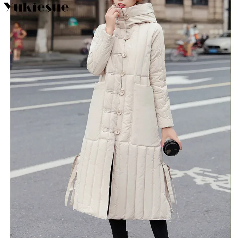 Long Coat Women Winter Female Coats And Jackets Parkas Mujer 2022 clothes Winter Parka Jacket Women Elegant Clothes  Tops