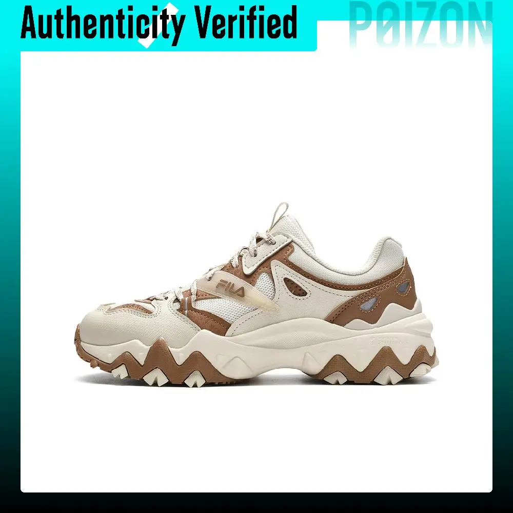 FILA Oakmont 2 Oakmont Textile, Synthetic Leather, TPU Low top Casual Shoes Women's White Brown F12W312109FWM
