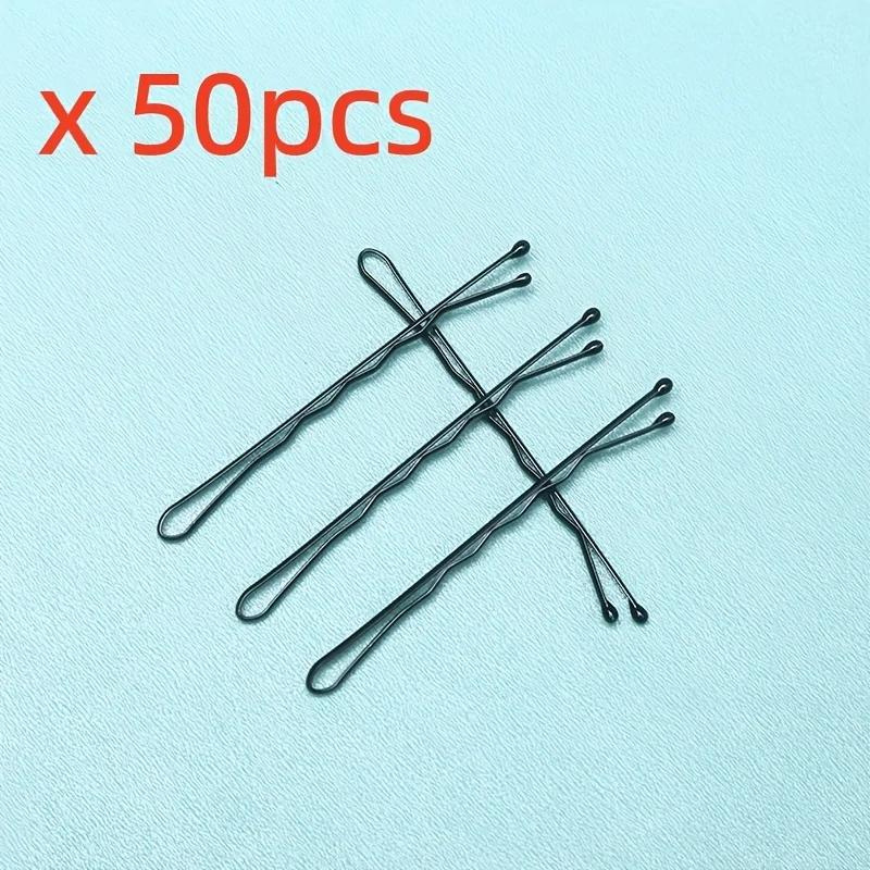 50pcs/pack  U-shaped long hair clip, hairstyle positioning clip