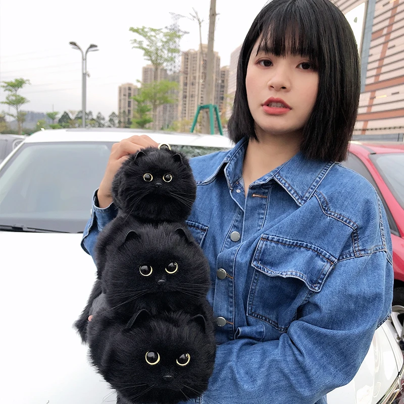 Cat bag, Messenger Bag, versatile small and cute, fashionable bag Women's Cross bag autumn and winter high-level design