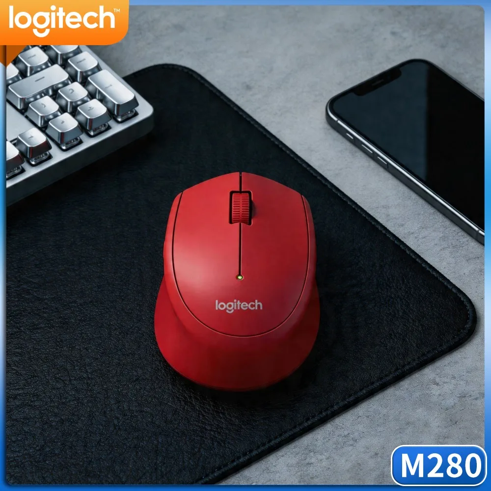Everyday Business Travel Wireless Mouse M280 2.4G Precise Cursor Control Power Saving Usb Receiver For Pc Desktop Laptop Home