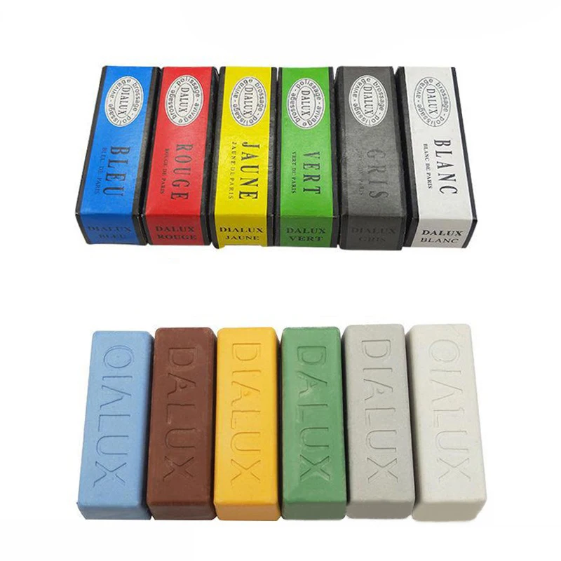 NIUPIKA Polishing Wax Bar Polish Paste for Metal Iron Aluminum Zamak Stainless Steel Silver Brass Jewely Tool