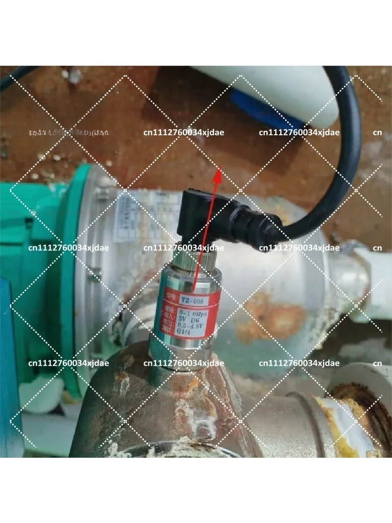 Pressure Transmitter Stainless Steel Pressure Sensor 4-20mA 0-10bar 0-16bar 0-25bar G1/4 Thread