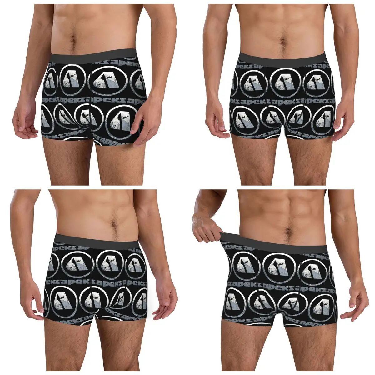 Boxer Underpants Shorts A For Apeks Panties Male Ventilate Underwear for Homme Man Boyfriend Gift