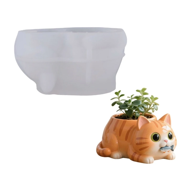 Unique Beautiful Cats Silicone Mold for Resin Casting and Artistic Handmade Projects