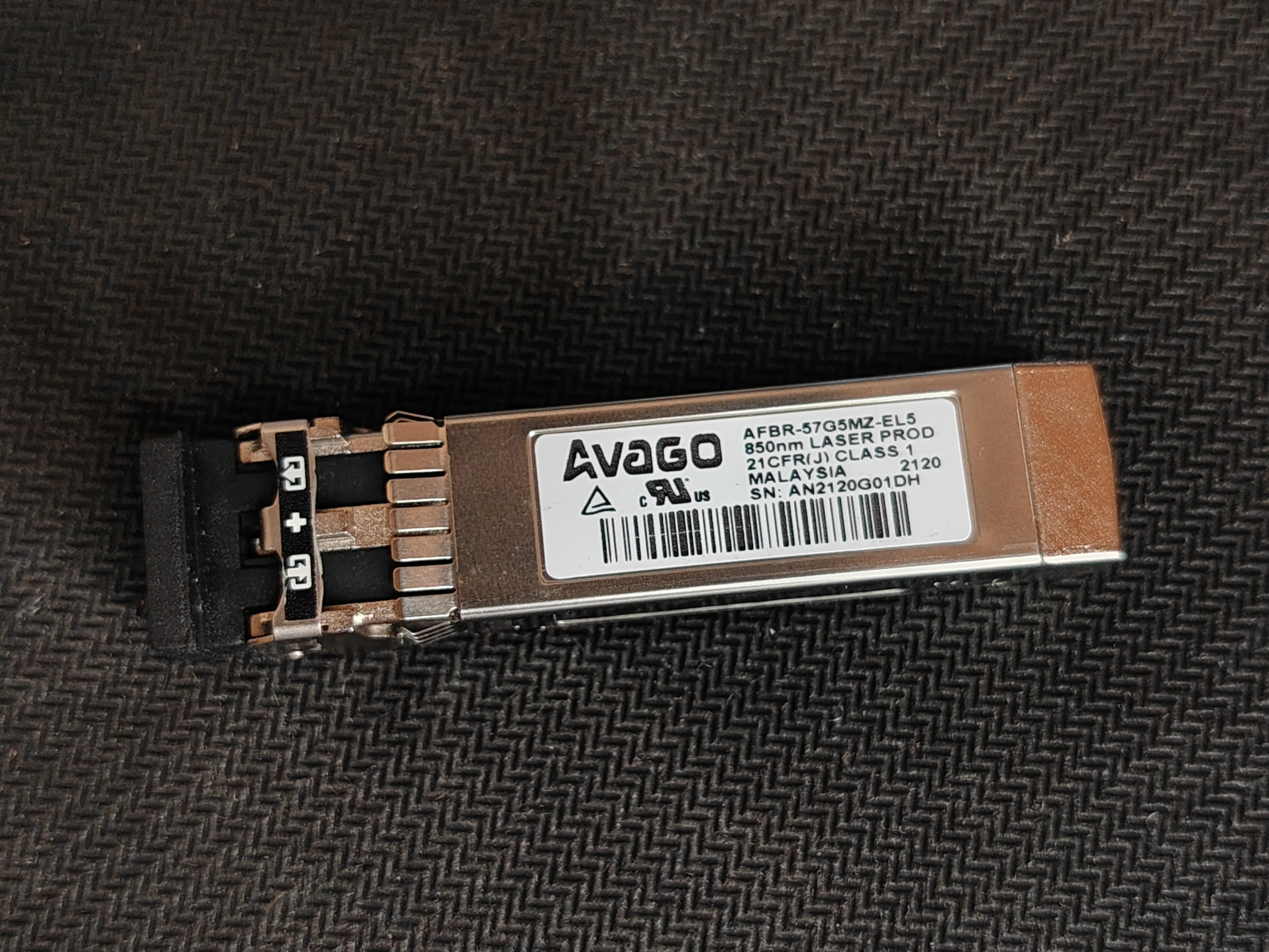 Original Avago 32G SFP Fiber Transceiver/AFBR-57G5MZ-EL5/32G 850NM SFP+ Fibre Channel Card 32gb