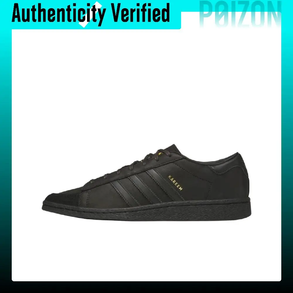 Willy Chavarria X Adidas Originals JABBAR Skate Shoes Unisex Low-top Black JR6860