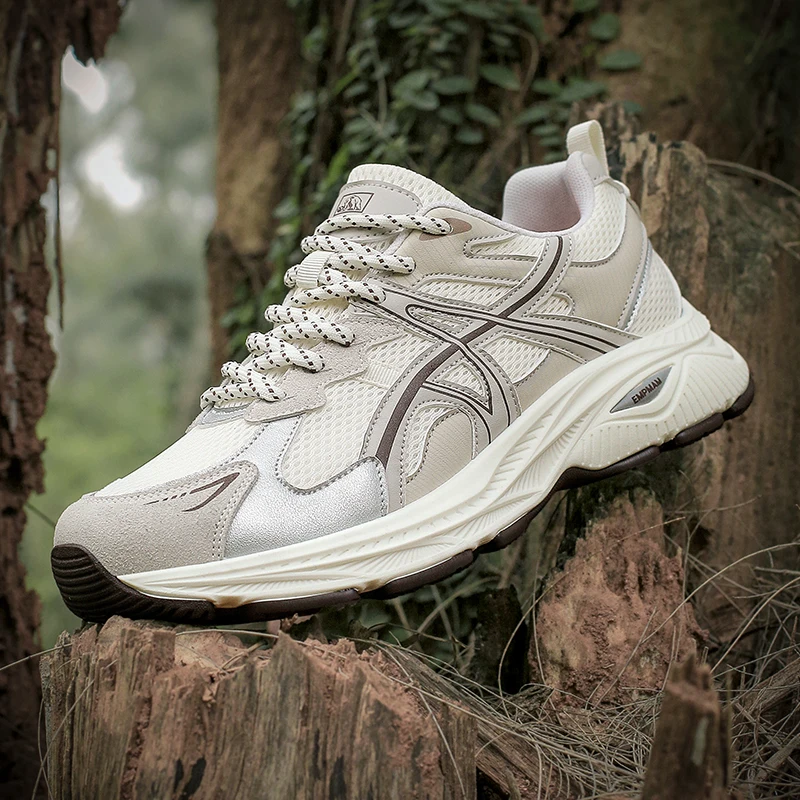 Men's Non-Slip Wear-Resistant Outdoor Hiking Shoes, Wear-Resistant Splash-Proof Sports Shoes, All-Terrain Hunting Hiking Shoes