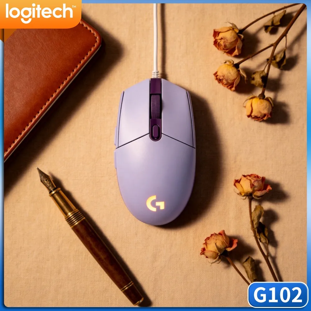 Logitech G102 Prodigy Gaming Mouse,Fast Startup Response,Recognize Instantly After USB Plug In Without Waiting Time