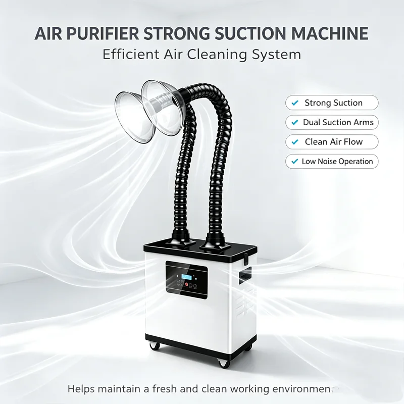 Beauty Salon Hair Fume Extractor Nail Salo Fume Extractor