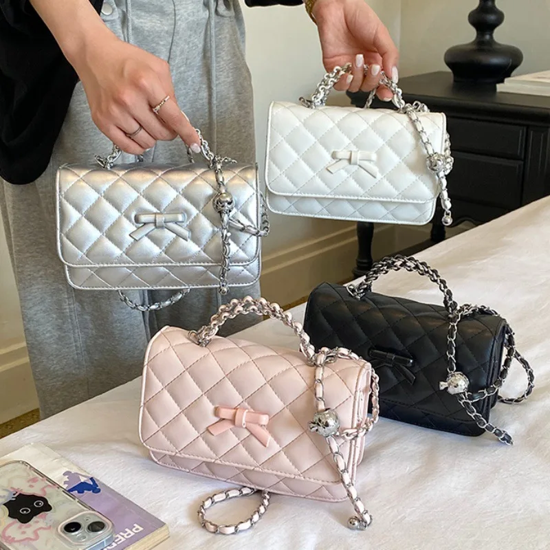 New Women's Crossbody Bag Fashion High Quality Women's Shoulder Bag Solid Color Versatile Multi Functional Mobile Storage Bag