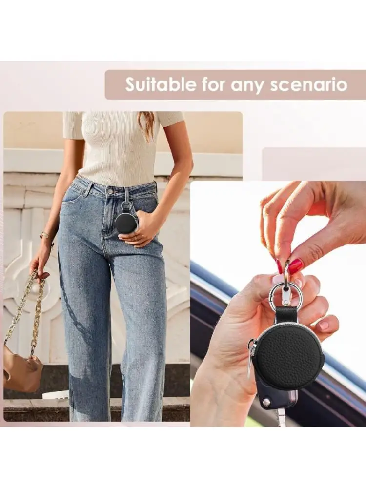 31BB Soft Leather Jewelry Storage Case With Partitioned Interior Protects Earrings From Scratches