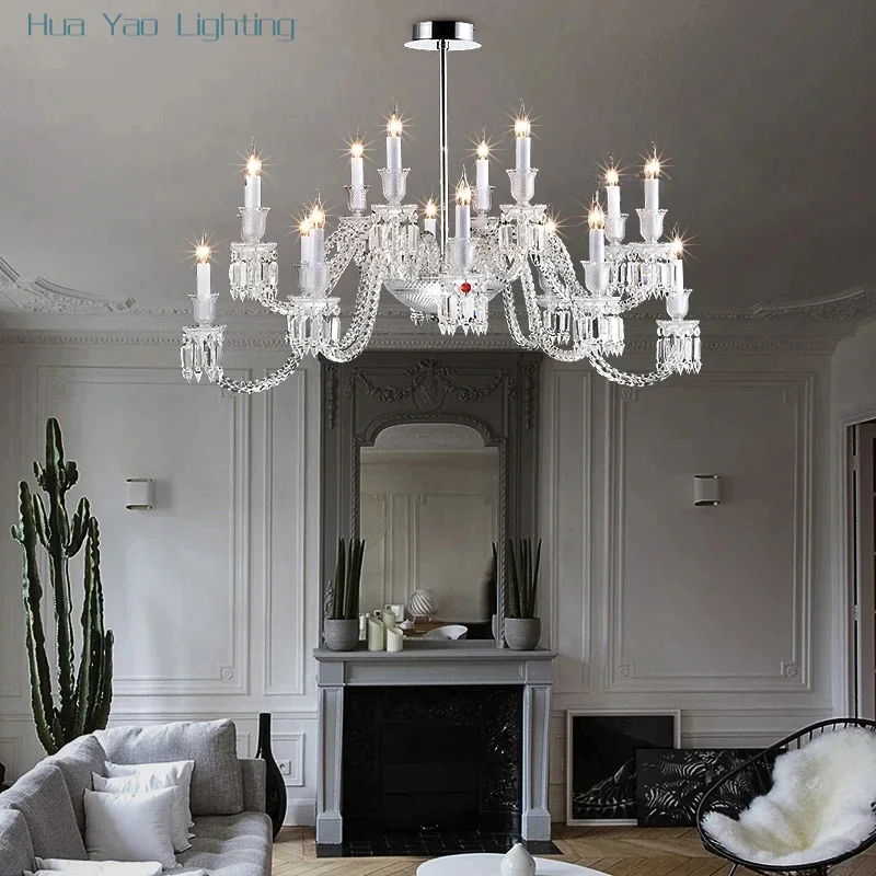 Modern Crystal Chandelier Lighting  Modern de cristal indoor Lights Crystal Hanging Lamp