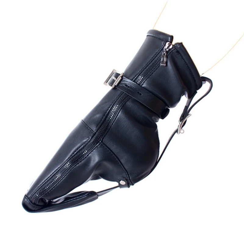 Toys Home Game Props Halloween Carnival Party Stage Performance Props Shackles Leather Socks Cosplay Foot Bound Leather Boots