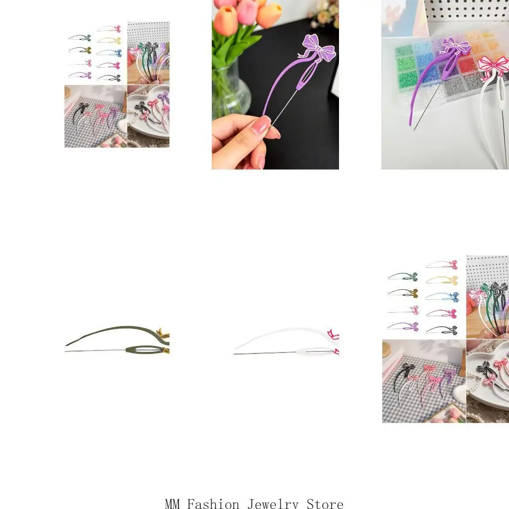 Elegant 2.6Mm Snowflake Bead Needle Polylactic Acid Materials Suitable For Enthusiasts D0UB